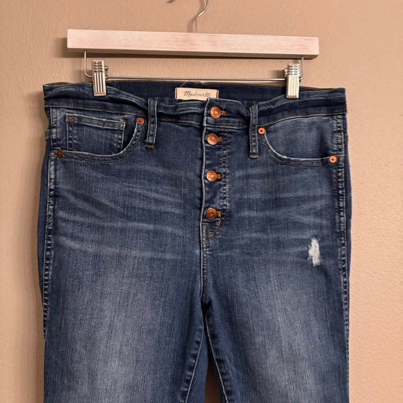 MADEWELL 10” Skinny High‎ Rise Jeans - Picture 3 of 10